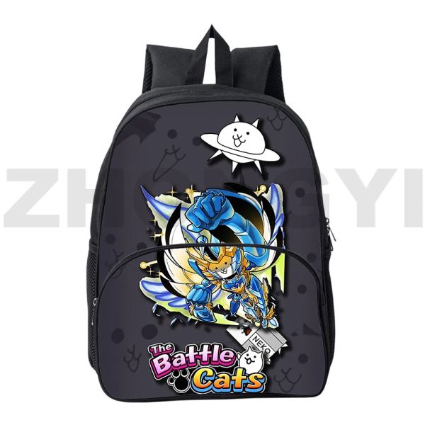 Bags 3d The Battle Cats Game Mini Backpack Men Men Men Men Men.