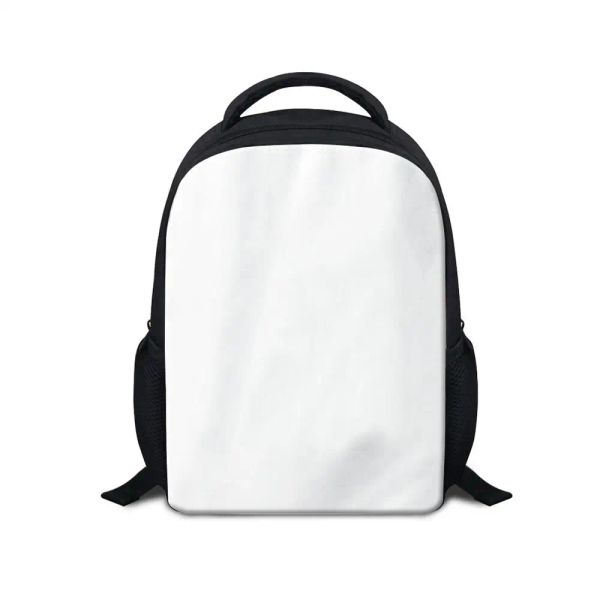 Bolsas de 12 '' Backpack Blank Backp for Sublimation Printing de imagem de imagem personalizada para escolar