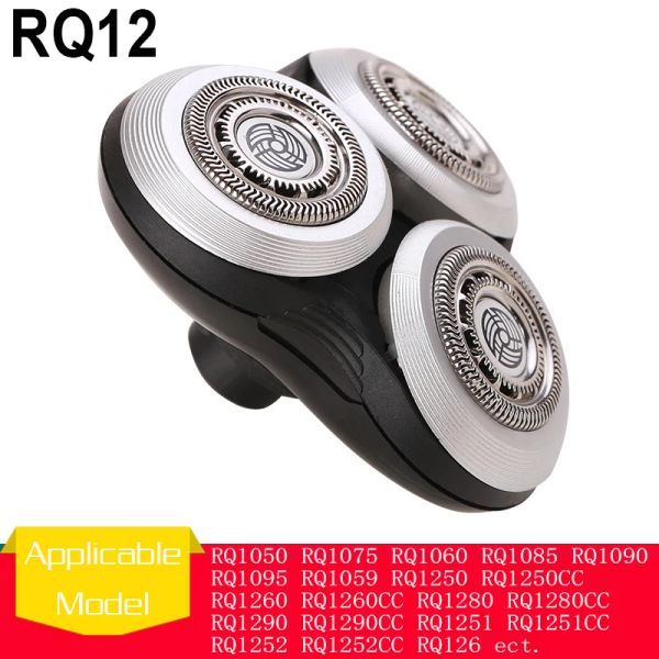 SHAVER SUBSTITUIÇÃO SHAVER CABEÇA RQ12 Philips Razor Blade RQ10 Série RQ12 Série S9000 RQ1250 RQ1260 RQ1280 RQ1290 Q1050 RQ1060