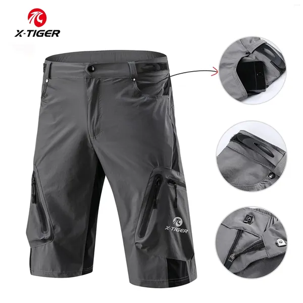 Abbigliamento motociclistico X-Tiger Mountain Bike Shorts multi-palla