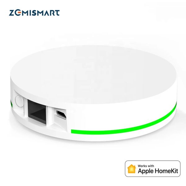 Control ZemisMart Zigbee Hub Intelligent Linking Smart Dispositivi Alexa Google Home Siri VOCE CONTROLLE TUYA APP Home Work with HomeKit