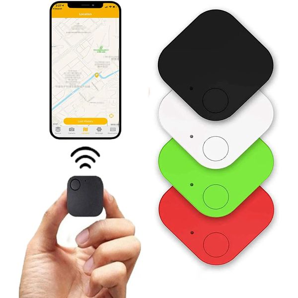 Trackers Mini Tragbare Tracking Electronic Dog Dog Key Finder Pet Cat Tracker Standort Smart Pet Wallet Artikel Tracker Antilost Alarm