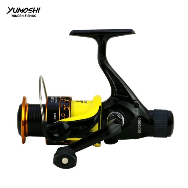 Accessori Yumoshi Wheels Fishing Reel 5.2: 1 Ruota rotante Serie Ecr da 12BB Pesca Pesca Carretilha Tipo di esca marina Roccia pesca