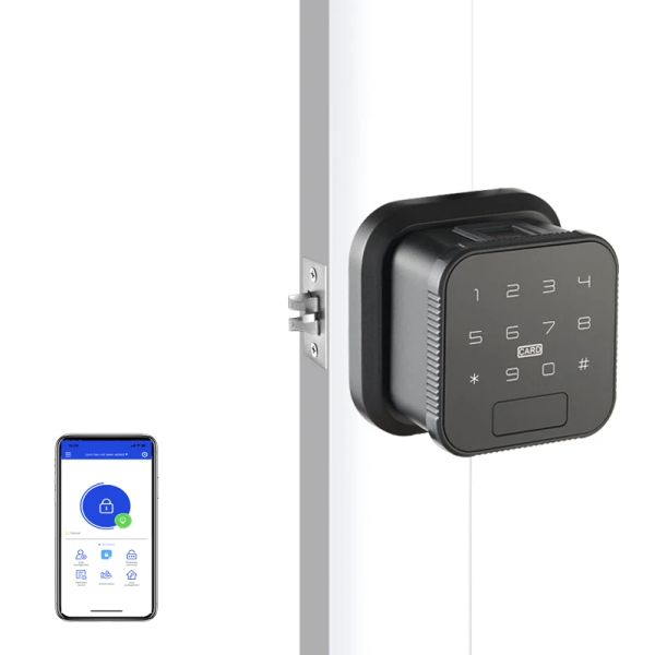 Управление смартфоном пульта дистанционного управления отпечатка пальца карты пароля для одной защелки для внутренней двери используется