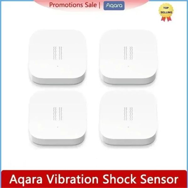 Steuerung von Aqara -Schwingungsschocksensor Smart Motion Vibration Detektion Alarmmonitor in Gyro -Bewegungssensor Zigbee für Mijia Mihome eingebaut