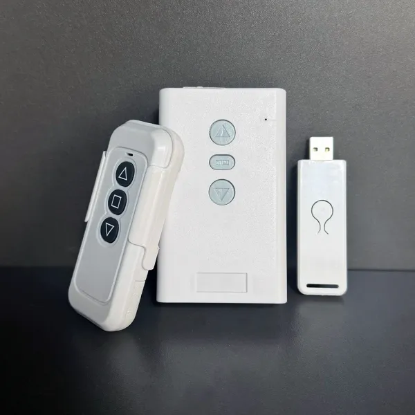 Steuerung der Fernbedienung Elektrischer Bildschirm Controller Auslösen Sie eine Klick -Links -Projektion Vorhang Ansteiger Rückgang des Switch Control