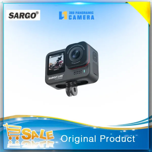 Accessori Sargo A9 Action Camera 4K Riding Antishake Motorcycle Driving Registratore e pesca per esterni piccoli fotocamera Nuovo