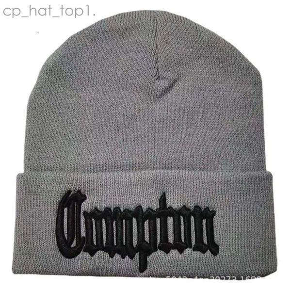 Gorro Compton/Skull Caps New West Beach Gangsta NWA Inverno Mantenha os gorros quentes da moda de malha de chapéus de capacete Caps Hip Hop Gorros Knit Ski Hat Compton Cap 3291