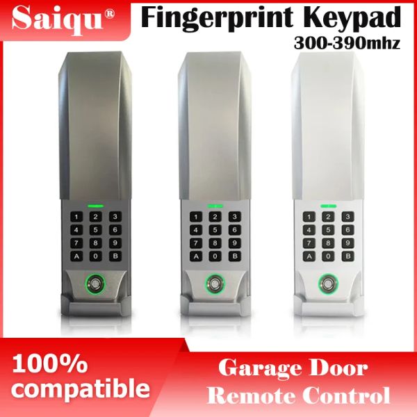 Controllo 877Max KeyPad di impronta digitale 315/390MHz Wireless Smart Lock Gate Apri di ingresso APPITO
