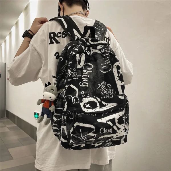 Bags letra de graffiti Couples School School School