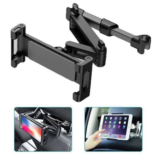 Supporto per auto da tablet per 4.713 in tablet Porta del telefono posteriore Porta di montaggio del poggiatesta Accessori per auto per iPad Pro 12.9 ''