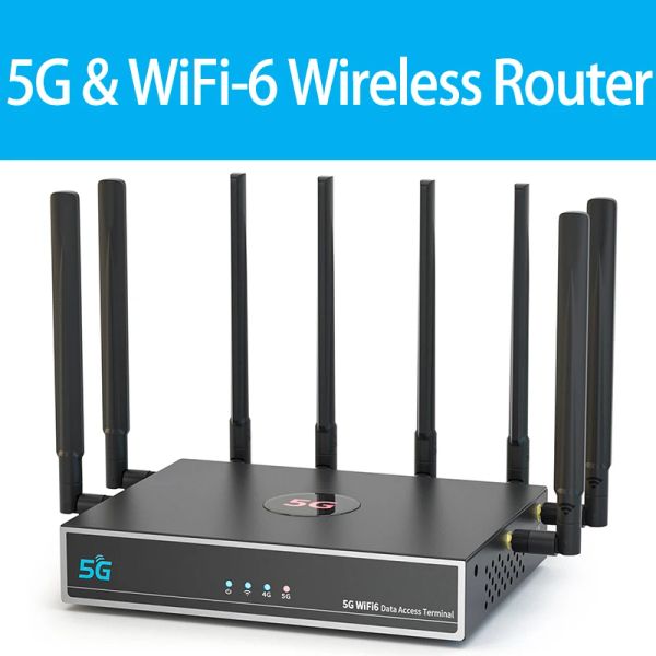 Router sbloccato sdx62 5g wifi 6 cpe wifi router versione internazionale band wifi 2.4/5.8ghz 5g 4g Sim Card LTE Cat16/18 Mesh Modem