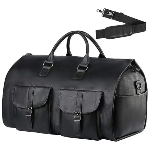 Taschen Vielseitige Business -Kleidungsstück Cabrio -Duffle -Tasche für Männer und Frauen, Outdoor -Fitness -Tasche und Übernachtungsreisegepäck