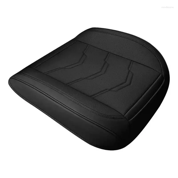 Capas de assento de carro, tapete de couro de fundo de tampa anti-lip protetor Acessórios frontais automáticos