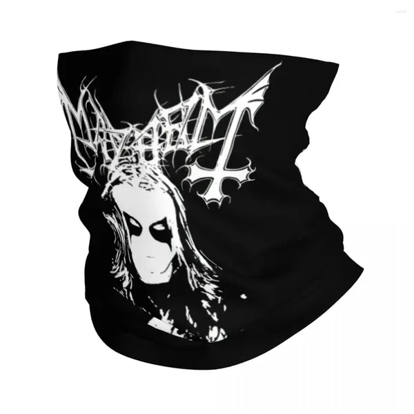 Scurves fanart in Erinnerung an pro yngve ohlin aka Dead Bandana Hals Cover Motorcycle Club Mayhem Band Wrap Schal läuft Unisex Erwachsener