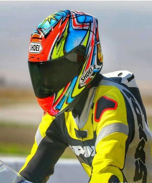 Face completa X14 93 Marquez Daijiro Motorcycle capacete antifog visor homem montando carros de motocross helmetnotoriginalh5099425