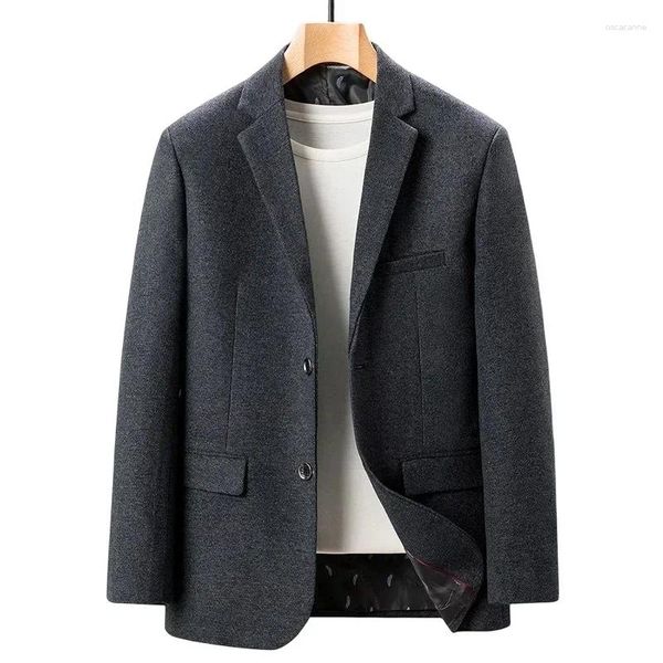 Herrenanzüge hochwertiger Blazer Britischer Stil Elegant Simple Fashion Advanced Casual Party tragen Gentleman -Anzug.