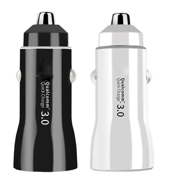 38W Fast Car Chargers Dual USB QC3.0 PD -Adapter für iPhone 15 14 13 12 Samsung Xiaomi Huawei Android Phone