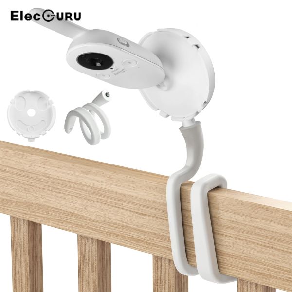 Monitora la staffa di montaggio a torsione flessibile per Philips Avent Baby Monitor Camera, si attacca a ripiani o mobili in leccatili.