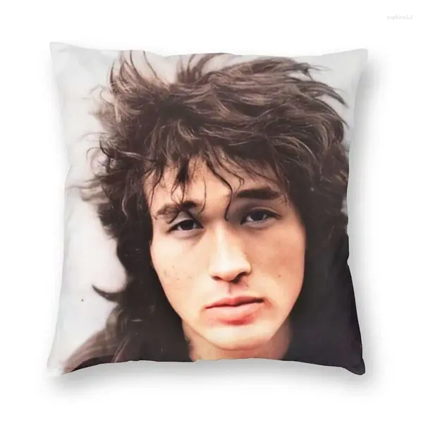 Yastık lüks viktor tsoi kino atma kapak dekorasyonu özel Rus grubu efsanesi 45x45cm kanepe için yastık