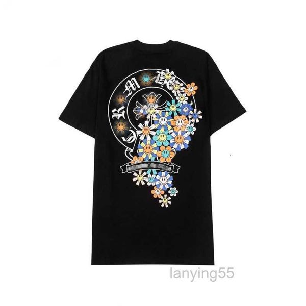 Luxury Heart Summer Mens Camise