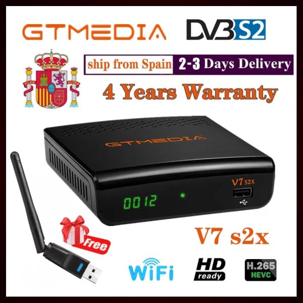 Ricevitori Full HD GTMedia V7 S2X Come GTMedia V7S HD DVBS2 Ricevitore satellitare GTMedia V8 Hono