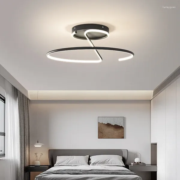 Deckenleuchten Schlafzimmer Lampe Badezimmerleuchten Beleuchtung LED -Leuchte Deckschattierstoff Stoff