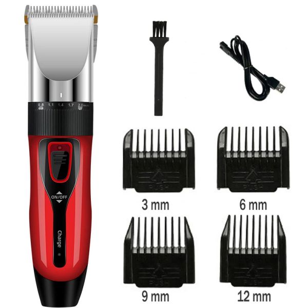 Trimmer Electric Hair Trimmer Haar Clipper wiederaufladbare Haarschneidemaschine Elektrische Bart Bart Trimmer Verstellbarer Haarschnittmaschine Trimmer