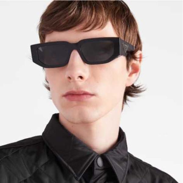 Дизайнерские солнцезащитные очки P Семейства Новые двойные цветовые рамки Полигональные солнцезащитные очки для мужчин и женских высококачественных солнцезащитных очков