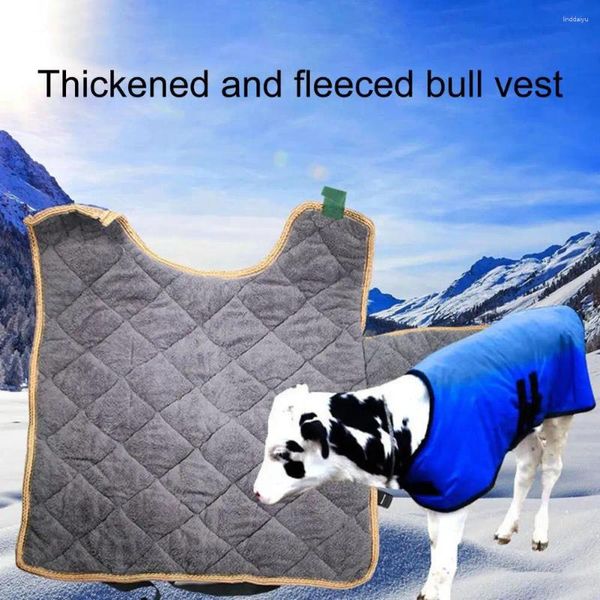 Hundekleidung Verbesserung der Überlebensrate Schnalle Design Kalb Lamm Warm Weste Mantelfarmzubehör Accessoires