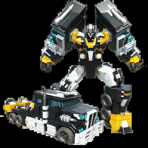 Korea Tobot Transformation Roboter Anime Cartoon Brothers Deformation Car Action Figur Großes Fahrzeug für Kindergeschenke 240420
