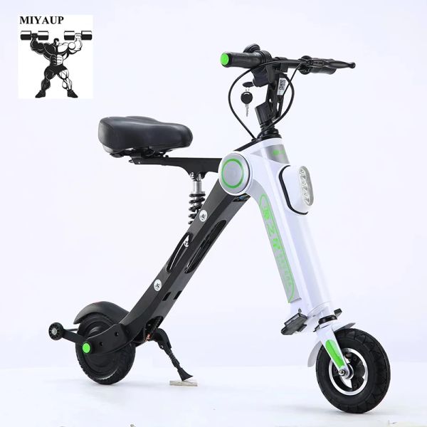 Luci piccoli modelli pieghevole e scooter elettrico leggero per driver sostitutivo a tre ruote in bicicletta