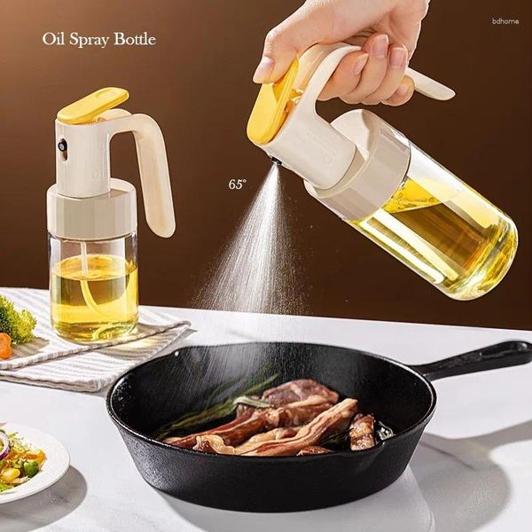 Bottiglie di stoccaggio 180/250 ml Olio Spray Bottone BBQ COUCINARE SPARACCOLATORE UTIVE CUCINA CUCIO Dispensatore aceto vuoto