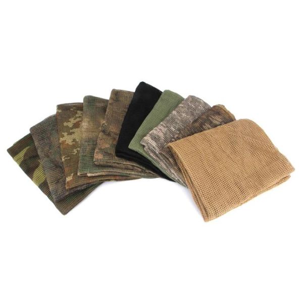 Calzature multicam kryptek camo camo tattico tattico cecchino faccia velo sciarpa per la caccia al softa