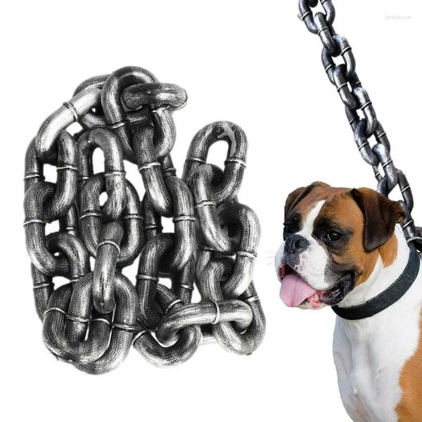 Colares de cachorro colares de corrente para cães grandes refletivos sem puxar -absorvente chumbo engraçado para cachorrinhos Treinamento