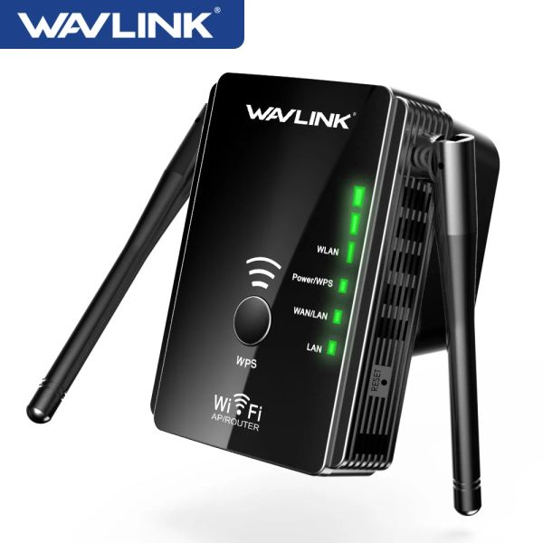 Router Wavlink Wireless WiFi Repeater/2,4g 300 Mbit/s WiFi Extender/Router Boost WiFi -Abdeckung Easy Installation Wall Plug WPS -Taste EU EU