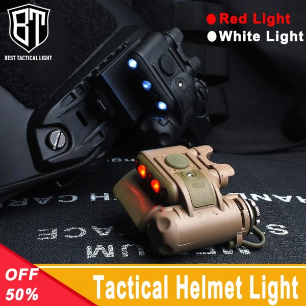 Прицелы Wadsn Helmet Light Light Fast Tactical Flashlight Gen 2 Red White Light Helmets Scout Light Gen II аксессуар для охотничьего оружия Gen II