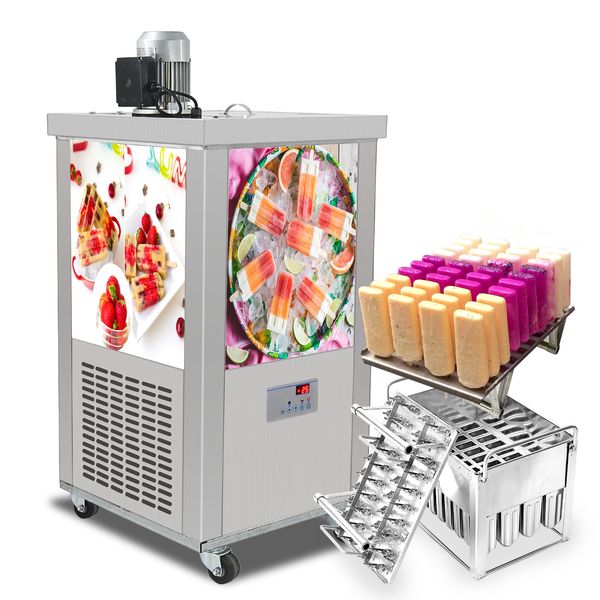 Remessa gratuita de Kolice para porta Comercial Kitchen Ice Picsicle Candy Machine, incluindo 1 molde e refrigerante