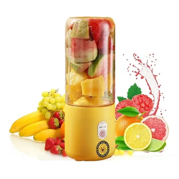 Spremiagrumi xiaomi da 500 ml Blende portatile 6 lame USB ricaricabile succo di frutta fresca di frutta fresca Miscelatore Elettrico tazza di frullata simpatica frullata di ghiaccio