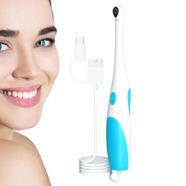 Telecamere HD Portable 3 IN1 Visual Odontoscopio Esame orale Denti impermeabili che rilevano telecamere per il dentista