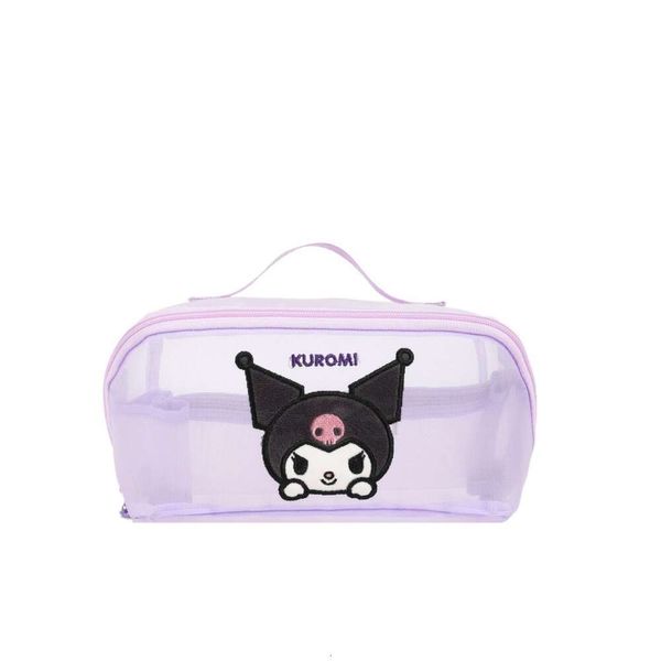 (Wholesale) Hot Anime Children Gauze Borse Cartoon Kuromi Melody Makeup Borse per regalo