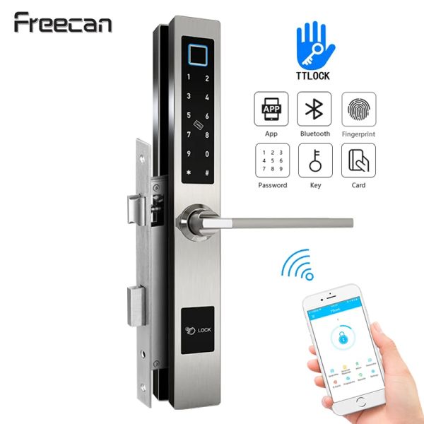 Controle Mortise européia Bluetooth TTLOCK FIRE