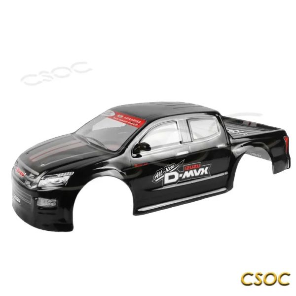 CSOC CSOC 1/10 Acessórios para kits de casca de carro para grande deslocamento off -road Speed Speed Remote Drift Racing Truck RC PVC Toy para adulto