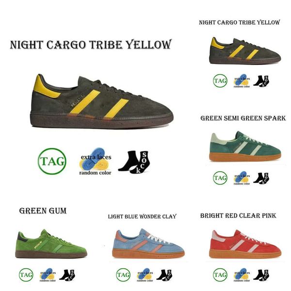 2024New Handball Speziale quasi giallo Gum scarletta scarlatta Gum in alluminio Artico Night Shadow Brown Brown Collegiate Green Green Sneakers casual grigio scarpe da ginnastica 97