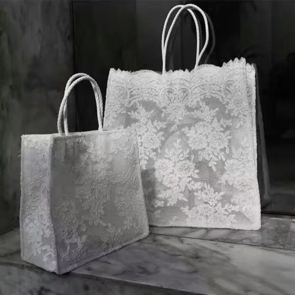 Bolsas chiques sacos de luz de verão chiques sacolas de casamento de festa de ilhe