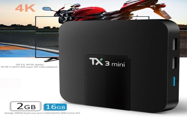 TX3 Mini Android 81 OTT TV -Box Amlogic S905W 1 GB 2 GB 8 GB 16 GB Smart -TV -Box 24G Wifi VS X96 H969270108