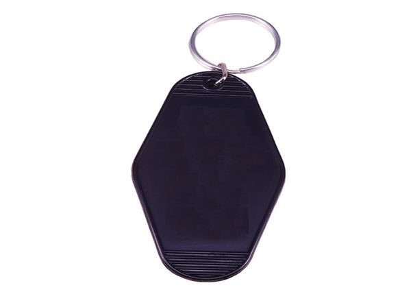 50pcs blank fai -da -te Plastics personalizzato El Motel Film Key Catene Dari per tag a sospensione per posta Keyring Mail Casella di posta 2205165485475