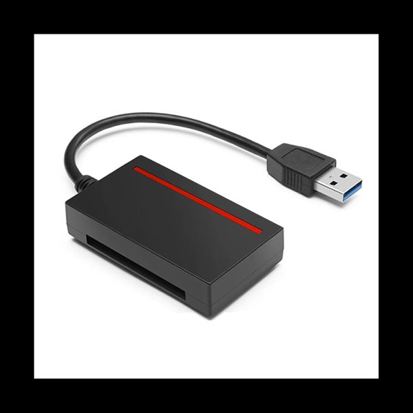 Leitores de leitores USB 3.0 para SATA Adaptador CFast Card Reader e disco rígido de HDD de 2,5 polegadas/Leia Write SSD CF Card