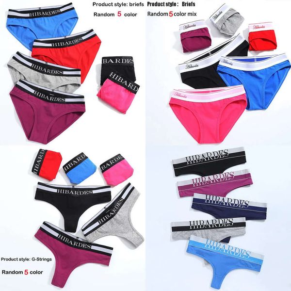 PCS 5 Kadın Seksi İç Çamaşırı Panties% 93 Pamuk% 7 SPANDEX BANDAGS iç çamaşırı G STREW ALT CAN THENG Kadınlar Kalinha Boyutu S-XL 201112