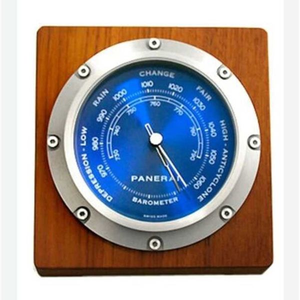 Panerei Herren Luminors Marina Armbanduhren Mechanische Automatik -Uhr -Barometer -Desktop -Instrument Edelstahl Teakblaues Zifferblatt seltenes HTF